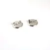 20-23mm Bandeja de Acessórios para Broches de Ferro Material para Broches Bandeja com Fivela de Pino Acessórios Suporte para Broches Acessórios para Broches