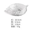 Nuevo hermoso plato pequeño de vidrio estilo japonés plato para salsa de soya taza para mermelada plato para aderezo para ensalada plato para pepinillos plato para vinagre de tomate
