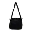 Bolso de Hombro de Pana Casual de Moda para Mujer Bolso Transfronterizo Nuevo Versátil Cruzado Cubo Axila Bolso Tote