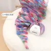 Fansen Yunjie Versión Mejorada 50g Hilo de Algodón y Lana Tejido a Mano Degradado Patrón Tejido a Mano Chal Bufanda Sombrero DIY