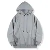 Nuevo cárdigan casual de forro polar de 500 g, hilo doble, estilo retro americano, algodón chino de peso pesado, corte holgado, sudadera talla europea