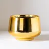URFF DECO mielero vela de aromaterapia taza de cerámica adornos de arte cera de soja sin humo sedación ayuda para dormir fragancia