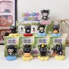 Nuevo Gato Negro Pequeño de Ojos de Estrella Caja Sorpresa Giratoria Dibujo Animado Lindo Gato Negro Pequeño Figura Giratoria Adorno Juguete de Moda Caja Sorpresa