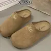 Zapatos tipo Birkenstock de Piel de Vaca Gruesos y Súper Suaves para Uso en Exteriores, Mocasines Cerrados Medios, Modelo Nuevo Otoño 2026, Zapatos sin Cordones para Mujer