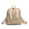 Mochila Nova Moda 2025 Feminina Leve Simples Grande Capacidade Bolsa de Ombro Tendência Casual Mochila de Viagem