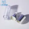 Frasco Dispensador de Loção e Essência Tipo Pressão, Frasco a Vácuo com Ombros Planos, Frasco Vazio Portátil para Amostras de Skincare de Viagem