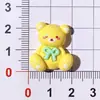 Nuevo Estuche de Teléfono de Oso de Dibujos Animados Brillante con Pegamento de Crema, Pasador, Hebilla de Zapato, Parche de Resina, Accesorios DIY