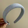 Estilo Coreano Simples Estilo College Anel de Tigela Listrado Anel de Cabelo Azul Corda de Cabelo Xadrez Corda de Cabelo com Bola Tendão de Borracha Acessórios de Cabelo