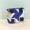 Monedero de lana tejida estilo étnico retro de moda, nuevo bolso retro de estilo étnico, bolso para guardar monedas para mujer, venta al por mayor