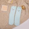 Meias de Maternidade Novas Meias de Chão Bordadas Fabricante Atacadista Outono e Inverno Espessadas Quentes Sem Soltar Meias de Dormir de Fleece Coral