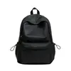 Nova Mochila Escolar Estilo Estudante para Alunos do Ensino Fundamental II e Médio, Estilo Simples, Cor Sólida, Grande Capacidade, Mochila de Aparência Sofisticada, Mochila Feminina