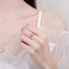 Estilo K de la Tendencia Nacional Chapado Imitación Oro de 18K Anillo Simple Elegante para Mujer Seguro en Vivo Venta Caliente de Aliexpress Ventas Directas