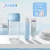 Conjunto de Copos Portáteis para Enxaguante Bucal de Viagem, Caixa de Armazenamento para Escova de Dentes e Pasta de Dentes, Mini Copo para Lavar para Casais e Estudantes, Mini Copo para Escova de Dentes