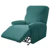 Funda de sofá Chivas de seda de leche, funda elástica de cobertura total para sillón reclinable, funda protectora, tela engrosada, juego impermeable de cuatro piezas