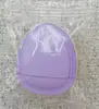 Zapatillas Pequeñas Esponja de Dedo en Polvo Malvavisco Esponja de Cojín de Aire para Dedos Elásticas Espesadas No Absorbentes de Polvo Doble Uso para Aplicación de Maquillaje Seco y Húmedo