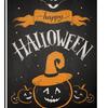 Bandeira de Jardim de Abóbora de Halloween Transfronteiriça com Impressão Dupla Face Decoração de Feriado para Jardim e Pátio Bandeira de Boas-Vindas para Casa