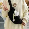 Bolso Casual Nuevo Simple Estilo Ins para Mujer, Lindo Bolso Cruzado de Pecho, Fresco y Versátil, Riñonera Ligera de Viaje para Niñas