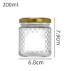 En Stock Frasco de Cristal con Rayas Verticales para Pájaros, Frasco Sellado de Buche de Pescado Estofado Fresco, Resistente a Altas Temperaturas, Apto para Cocinar al Vapor, Frasco Dosificador de Grado Alimenticio, Venta al por Mayor