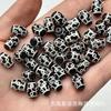 Cuentas de tres ojos, cuentas de ágata, cuentas de Buda, accesorios de joyería, cadena para teléfono móvil, pulsera, colgante, bolso, collar colgante original