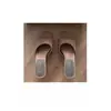 Sandalias de cuero suave con tacón grueso y puntera abierta estilo francés para mujer, nuevo estilo de verano, chanclas de gamuza de tacón alto con un toque de alta gama