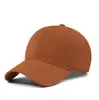 Boné de beisebol de algodão puro com seis peças, protetor solar, chapéu de sol masculino, logotipo bordado, boné em branco com borda cruzada