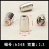 Directo de fábrica ropa hebilla de cuerda de metal accesorios para pantalones casuales hebilla de cuerda de aleación personalidad creativa en stock