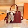 Elegante Bolso Rojo para Mujer, Gran Capacidad, Nuevo Bolso de Hombro de Moda 2025, Bolso Cruzado, Bolso para Mamá, Bolso de Novia para Boda