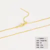 Collar Transfronterizo Antidesvanecimiento Accesorios de Cadena DIY Varios Estilos Cadena para el Cuello Cadena para la Clavícula Accesorios con Colgante Joyería al por Mayor