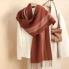 Gaiter de Cuello a Cuadros de Lana de Cordero para Comercio Exterior de Mongolia Interior Unisex Cálido Otoño Invierno Lana Cuadros Doble Cara Stock de Fábrica