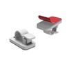 Clips Adhesivos para Cables sin Taladro, Clips Adhesivos para Cables, Clips de Fijación para Tiras de Luces LED, Sujetadores Adhesivos para Cables, Clips de Plástico