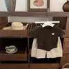 Conjunto para Meninas Novo Estilo Coreano Doce e Elegante Camiseta de Manga Curta e Calça Casual de Corte Reto Conjunto de Duas Peças Tendência