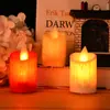 Vela Eletrônica Pequena com Chama Dinâmica Piscante, Adequada para Decoração em Hotéis e Restaurantes para Jantares à Luz de Velas