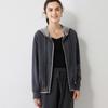 Cardigan de cachemira con capucha nuevo para otoño e invierno 2020, manga larga para mujer, doble botonadura, holgado, grueso, tejido de cachemira
