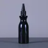 Suministros del Fabricante Botella de Plástico de Boca Puntiaguda de 100 ml, Botella de Boca Puntiaguda de Apriete Resistente a la Luz, Botella de Relleno de Pigmento, Botella Gotero de Plástico de Apriete