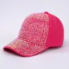 Gorra de Béisbol de Diamantes para Mujer Transfronteriza Moda Retro Protector Solar de Viaje Gorra Totalmente de Diamantes Sombrero Protector Solar para Viajes al Aire Libre