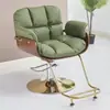 Cadeira de Barbeiro de Luxo na Moda, Banco para Salão de Cabeleireiro, Cadeira Especializada para Salão, Cadeira para Corte de Cabelo, Cadeira para Coloração de Cabelo Modelo Novo