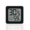 Medidor Inteligente de Temperatura y Humedad, Termómetro Electrónico para Refrigerador de Coche, Higrómetro Conveniente para Habitación de Bebé en Casa, Instrumento de Medición de Temperatura
