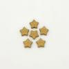 Biscoitos de Liga Colorida Estrela de Cinco Pontas Contas com Furo Reto Contas Espaçadoras de Estrela Acessórios para Joias DIY Material para Corrente de Pendurar em Bolsa de Celular