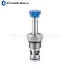 Válvula solenoide unidirecional de duas vias LSV6-12-2NCSP, válvula solenoide hidráulica unidirecional de duas posições