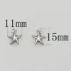 Torre de Hierro/Palma/Árbol de la Vida/Pluma colgante de plata oculto pulsera collar colgante accesorios DIY