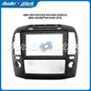 Aplicable a 06-12 Nissan NAVARA Marco de panel de cubierta de pantalla grande reemplazable para superficie de navegación de control central de 9 pulgadas