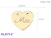 Colgante de Acero Inoxidable en Forma de Corazón Accesorios para Joyería DIY Corazón Hueco con Pedrería Combinación de Amor Collar Pulsera Dijes