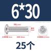 Tornillo de cabeza plana con bisel cruzado biselado de acero inoxidable 304, tornillo de bisel alargado para muebles M6