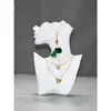 Suporte de colar modelo retrato suporte de joias suporte de brincos mão orelha anel suporte de exibição de joias anel pulseira rack de armazenamento de acessórios