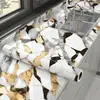 Pegatinas Gruesas Autoadhesivas a Prueba de Aceite para Encimeras de Cocina, Mármol de Imitación, Pegatinas Autoadhesivas Impermeables y a Prueba de Aceite, Pegatinas de Pared Resistentes a Altas Temperaturas