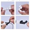 Protector de Cable de Datos en Espiral con Ventosa Adecuado para Teléfono Móvil Apple y Android Cable de Carga Original para Evitar Roturas y Enredos