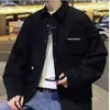 Camisa de Trabajo Talla Grande para Hombre Nueva Manga Larga Ropa de Abrigo Primavera Otoño Juventud Chaqueta Casual Ropa de Hombre de Gama Alta Camisa de Estudiante