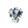 Tarjeta de Felicitación para el Día del Maestro Personalizada Tarjeta Estéreo 3D de Hortensias Regalo de Cumpleaños Tarjeta de Felicitación de Ramo Plegable Personalizada Venta al por Mayor