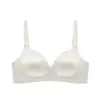 8537 Sujetador Original de Copa Gruesa tipo Bollo para Mujer, Expansión hacia Afuera, Recogimiento, Anticaída, Estilo Estudiante, Sujetador Push-Up Sexy