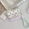 5223 Saco de Armazenamento Pequeno Floral de Algodão Puro Adequado para Bolsas de Câmera Ccd, Anti-Queda e Anti-Impacto, Bolsa de Armazenamento de Viagem Portátil e Compacta